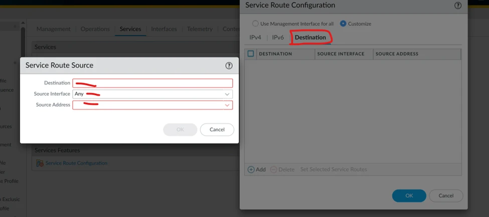 Service Route in Palo Alto | Role based authentication | Running & Candidate configurations | Backup configurations 6 image 104