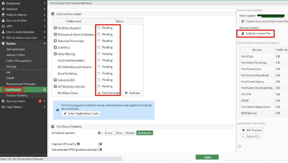 How to Connect FortiGate Firewall with the Internet & Activate License: 13 image 89 1