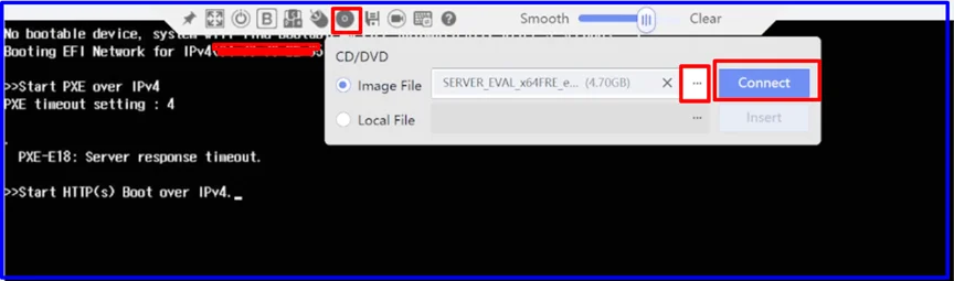 How to Access and Install an Operating System on an xFusion 2288H V6 Server| Server Part-1 19 xFusion server 2288H V6 connect ISO file