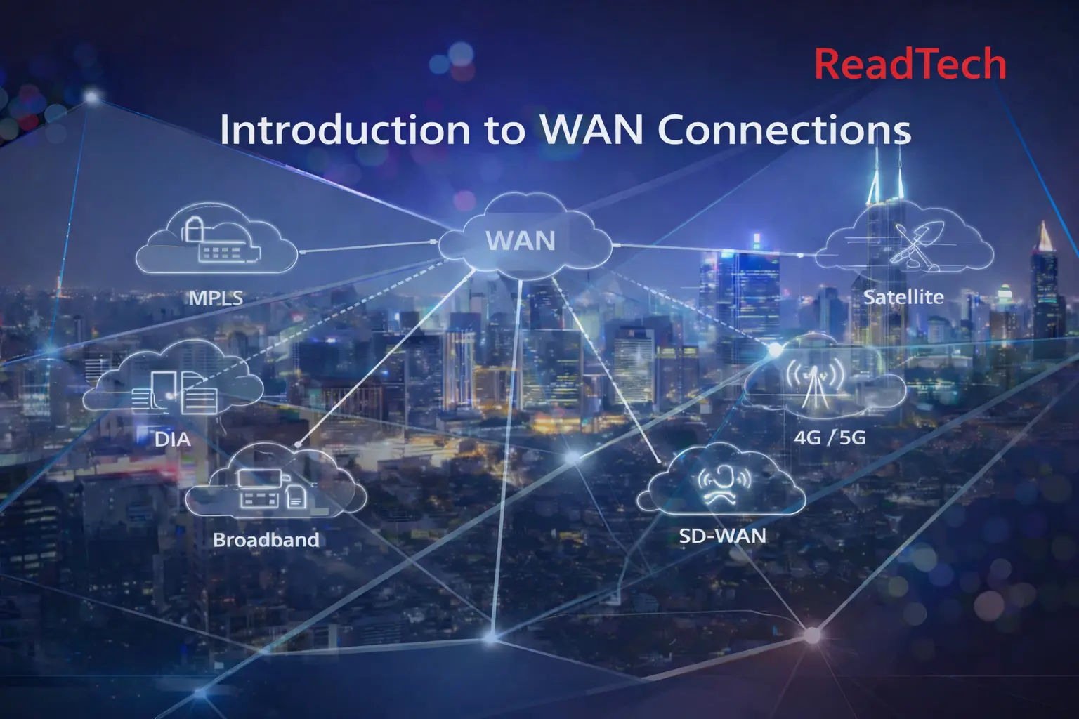 WAN Link Connection Types | MPLS | DIA | 4G/5G | Broadband