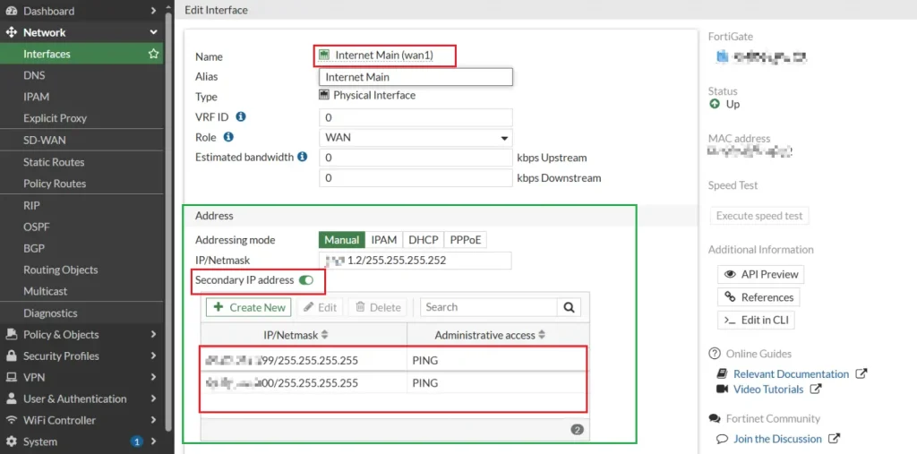 IPsec Migration from Fortinet Firewall to Huawei USG FW 10 8